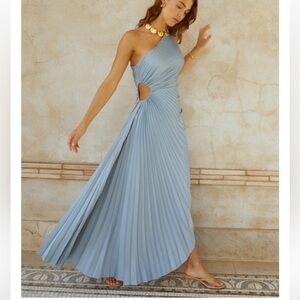 Few Moda/o.p.t. Perko dress. Light blue size medium